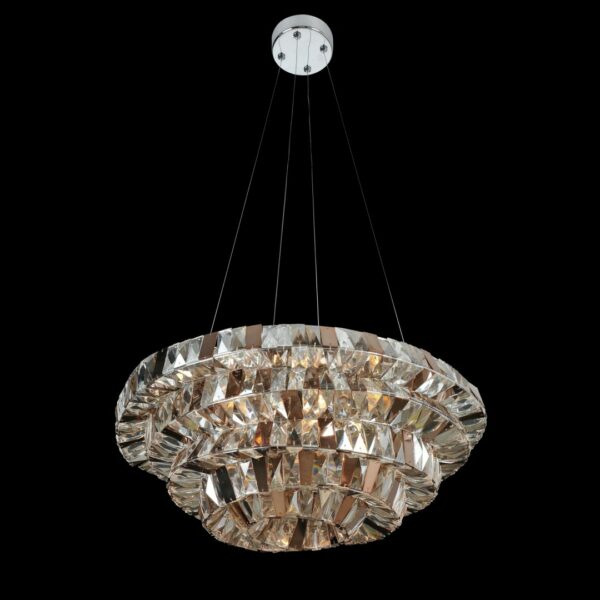 ##Antique Hardware## Gehry 24 Inch Pendant