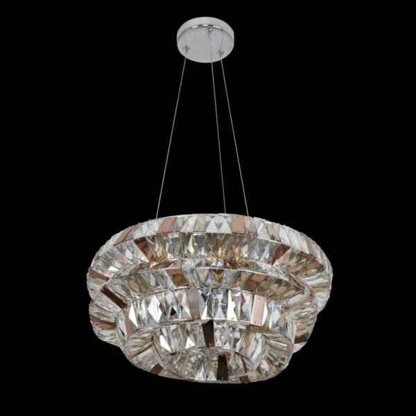 ##Antique Hardware## Gehry 18 Inch Pendant