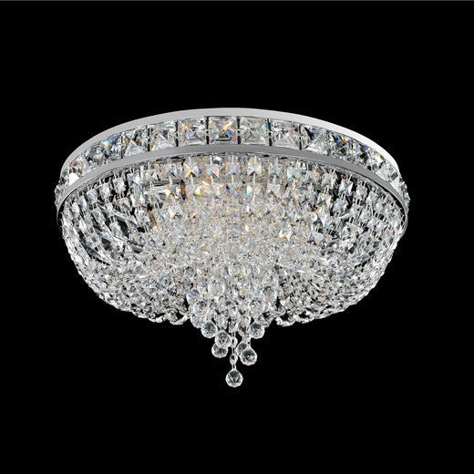 ##Antique Hardware## Cascata 18 Inch Flush Mount