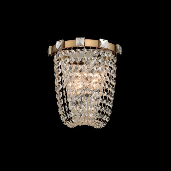 ##Antique Hardware## Impero 2 Light Wall Sconce