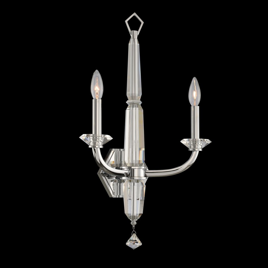 ##Antique Hardware## Palermo 2 Light Wall Sconce