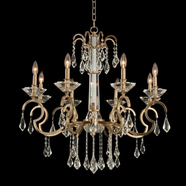 ##Antique Hardware## Valencia 8 Light Chandelier