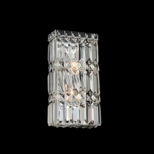 ##Antique Hardware## Rettangolo 2 Light ADA Wall Sconce