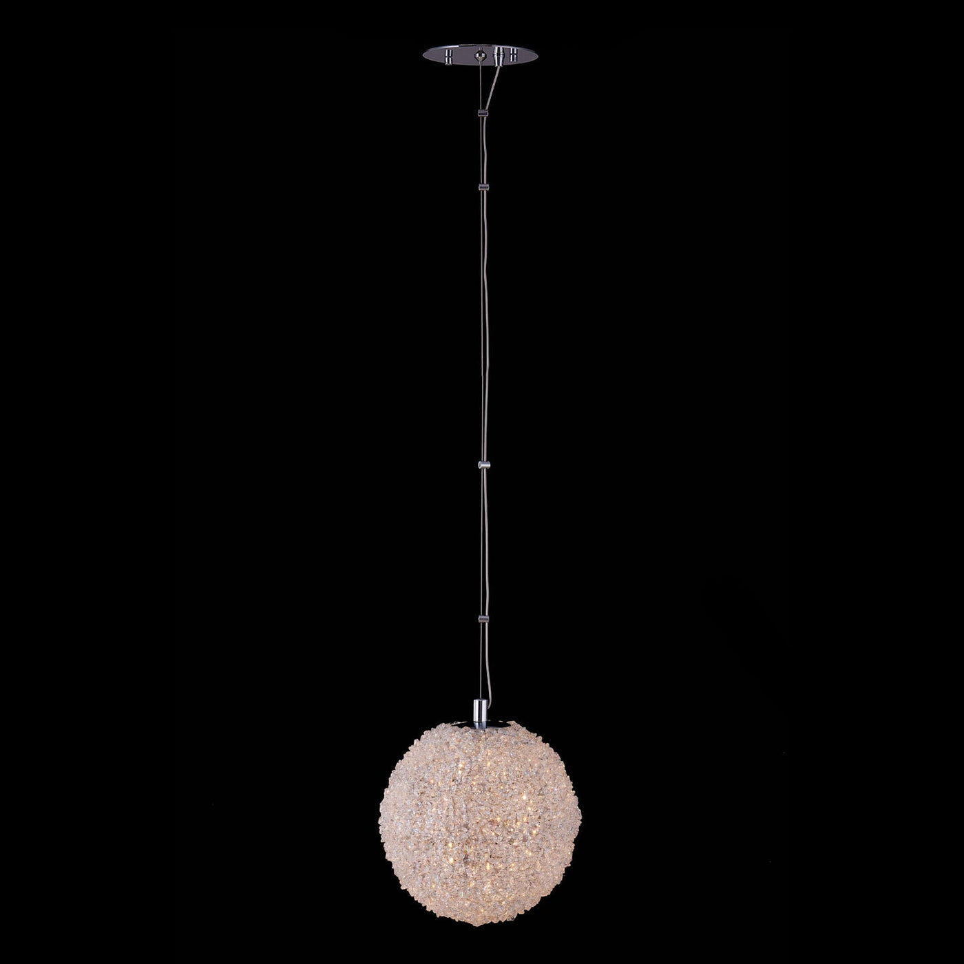 ##Antique Hardware## Lina 10 Inch LED Orb Pendant