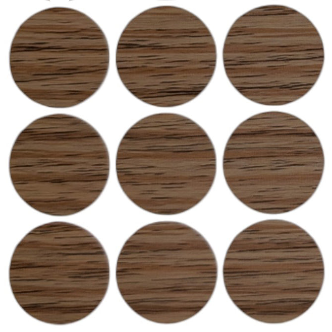 ##Antique Hardware## Wood Texture Adhesive Screw Hole Covers (Several Colors Available)