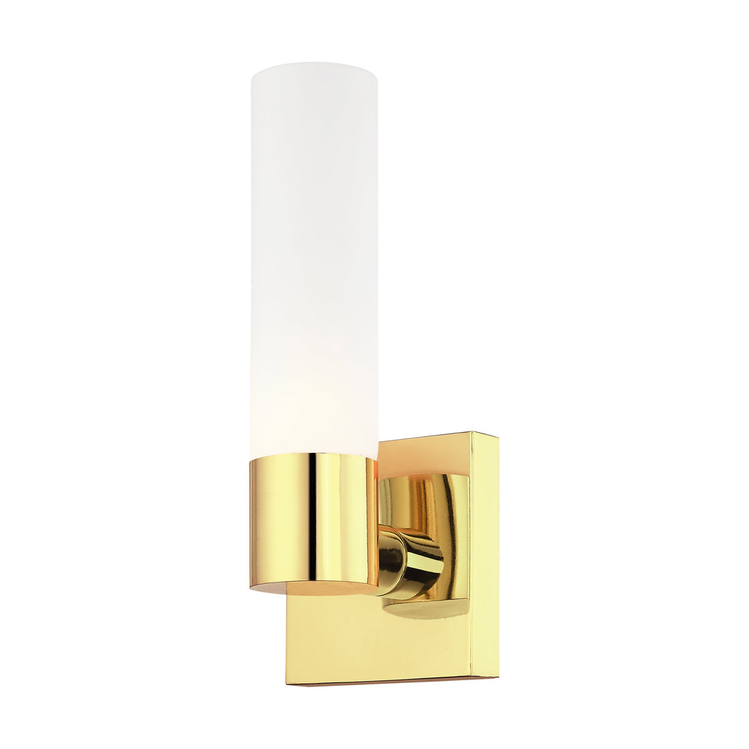 ##Antique Hardware## 1 Light Polished Brass ADA Wall Sconce
