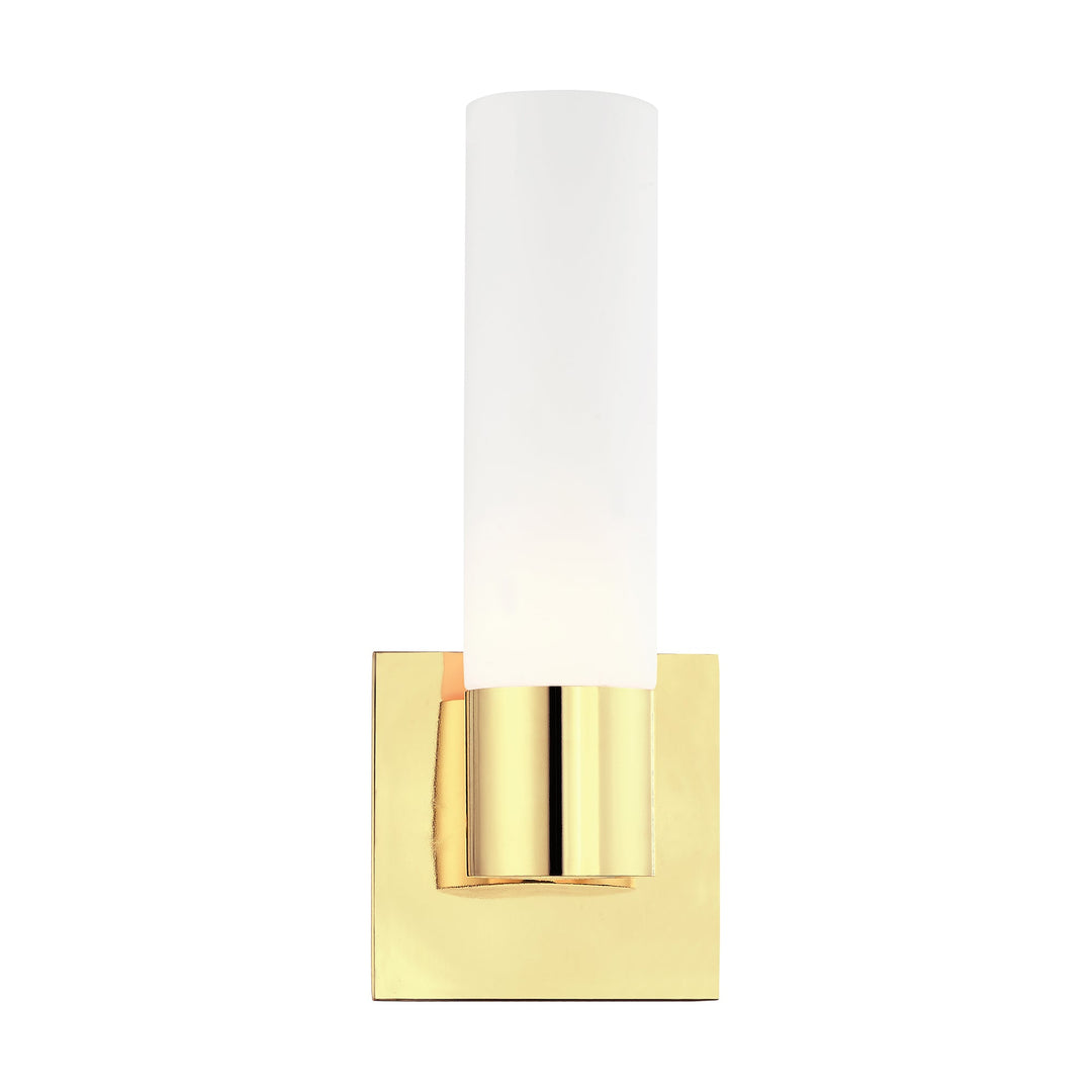 ##Antique Hardware## 1 Light Polished Brass ADA Wall Sconce