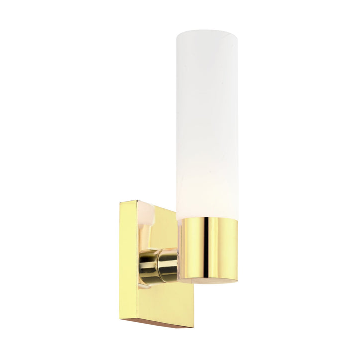 ##Antique Hardware## 1 Light Polished Brass ADA Wall Sconce