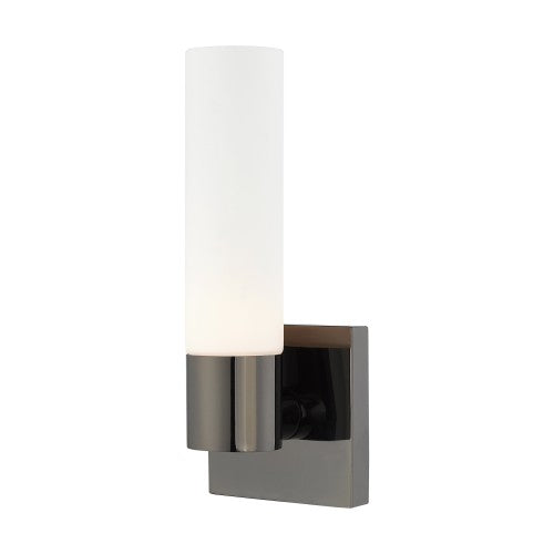 ##Antique Hardware## 1 Light Black Chrome ADA Wall Sconce
