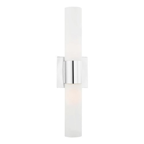 ##Antique Hardware## 2 Light Polished Chrome ADA Bath Light