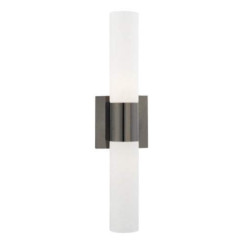##Antique Hardware## 2 Light Black Chrome ADA Bath Vanity