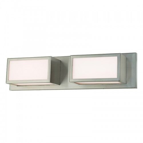 ##Antique Hardware## 6.5W LED Brushed Nickel ADA Bath Vanity