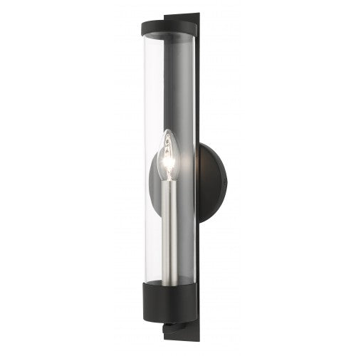 ##Antique Hardware## 1 Light Black ADA Single Sconce