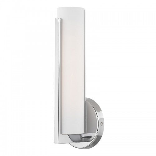 ##Antique Hardware## 8W LED Polished Chrome ADA Wall Sconce