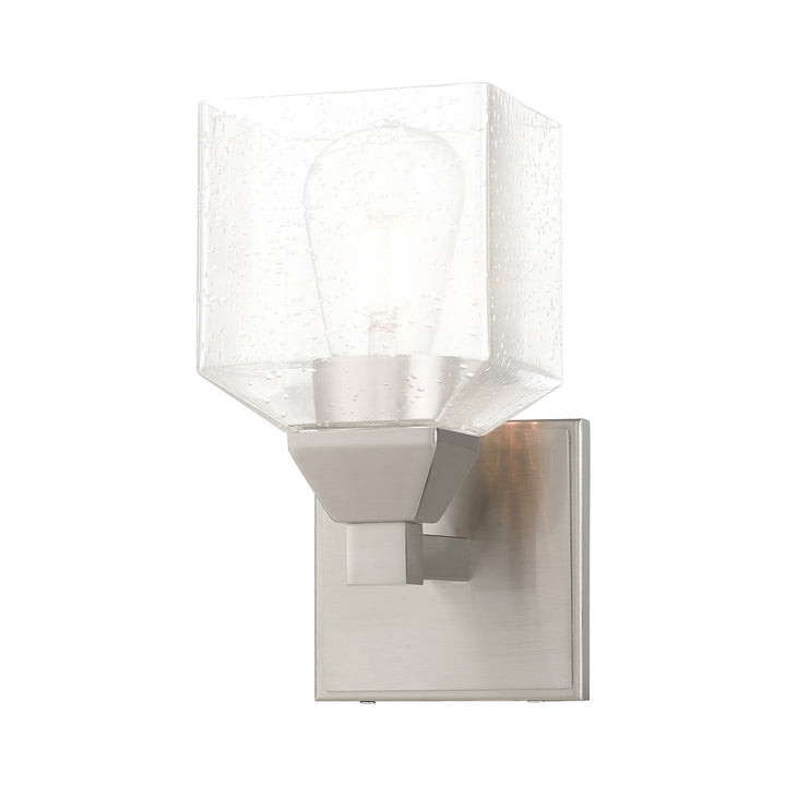 Antique Hardware 1 Light Brushed Nickel Wall Sconce Wall Sconce