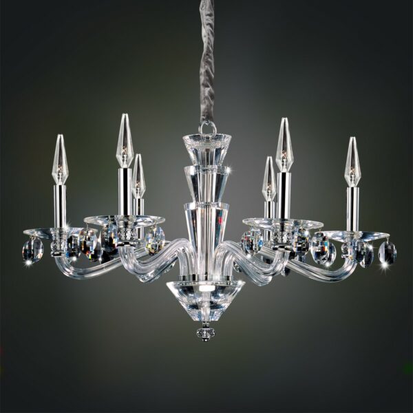 ##Antique Hardware## Fanshawe 6 Light Chandelier