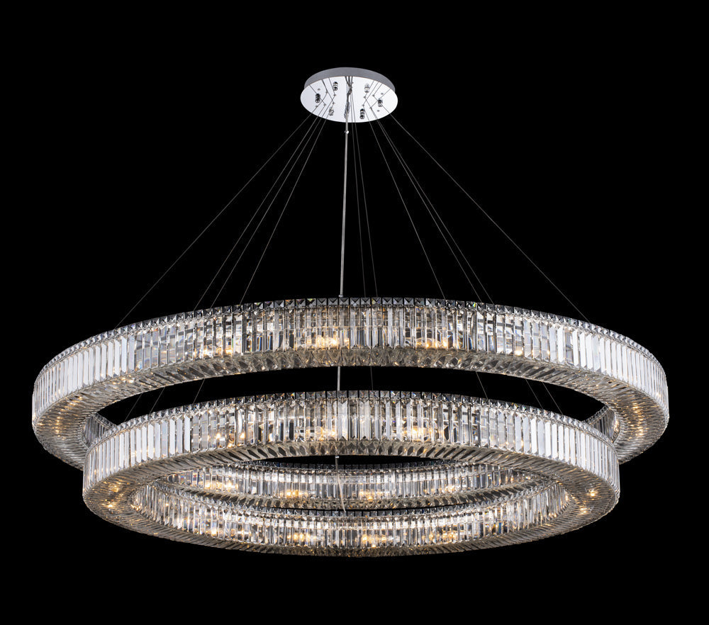 Rondelle 2 Tier Pendant (60" + 72")