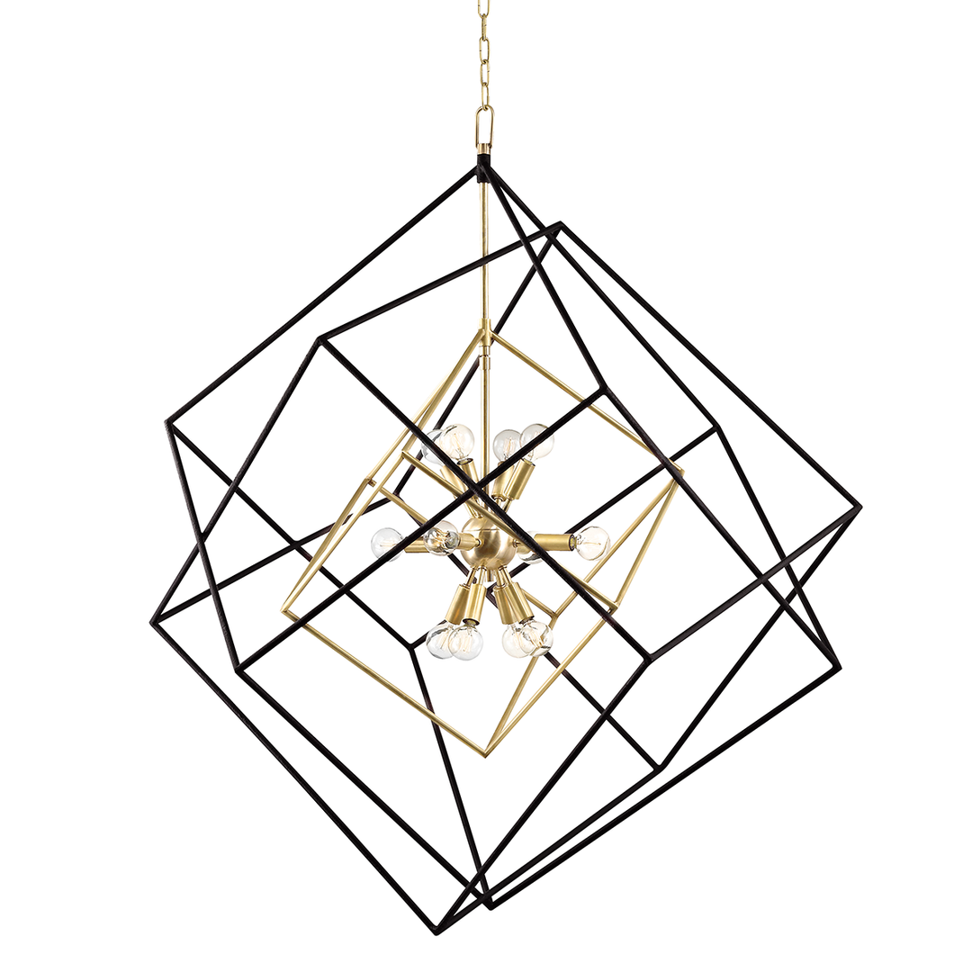 ##Antique Hardware## Roundout Chandelier