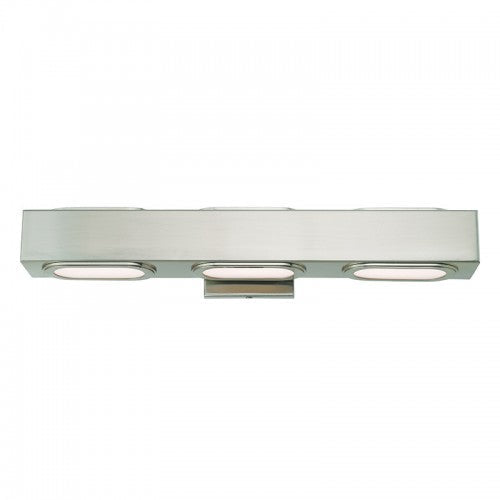 ##Antique Hardware## 6.5W LED Brushed Nickel ADA Bath Vanity