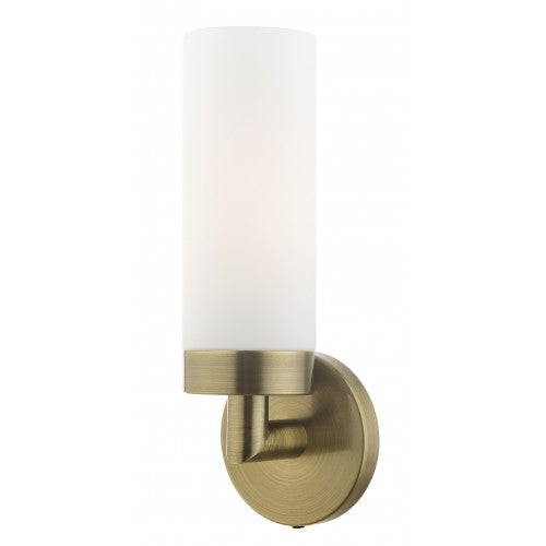 ##Antique Hardware## 1 Light Antique Brass ADA Single Sconce
