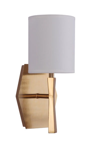 ##Antique Hardware## Chatham 1 Light Wall Sconce in Satin Brass