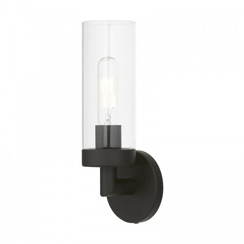 ##Antique Hardware## 1 Light Black ADA Single Sconce