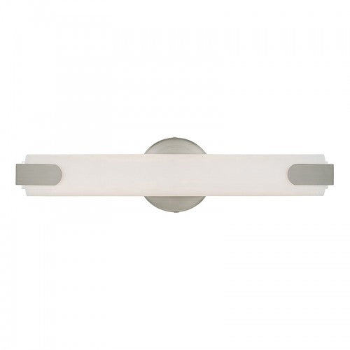 ##Antique Hardware## 20W LED Brushed Nickel ADA Bath Vanity