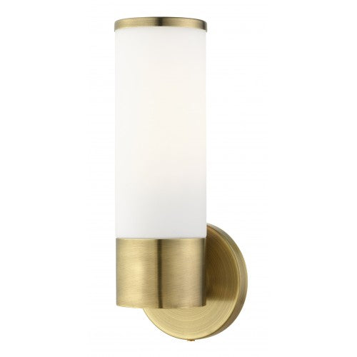 ##Antique Hardware## 1 Light Antique Brass ADA Single Sconce