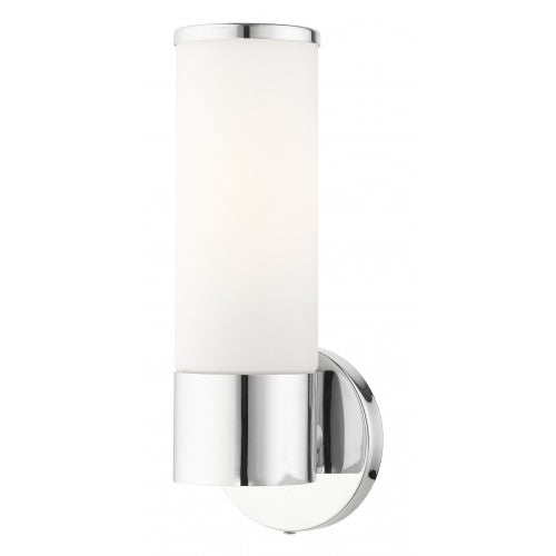 ##Antique Hardware## 1 Light Polished Chrome ADA Single Sconce