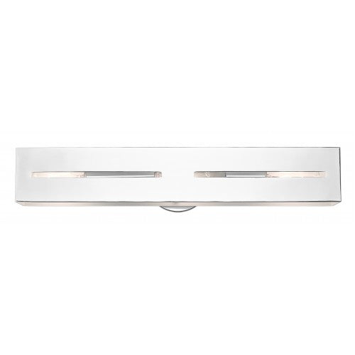 ##Antique Hardware## 3 Light Polished Chrome ADA Vanity Sconce