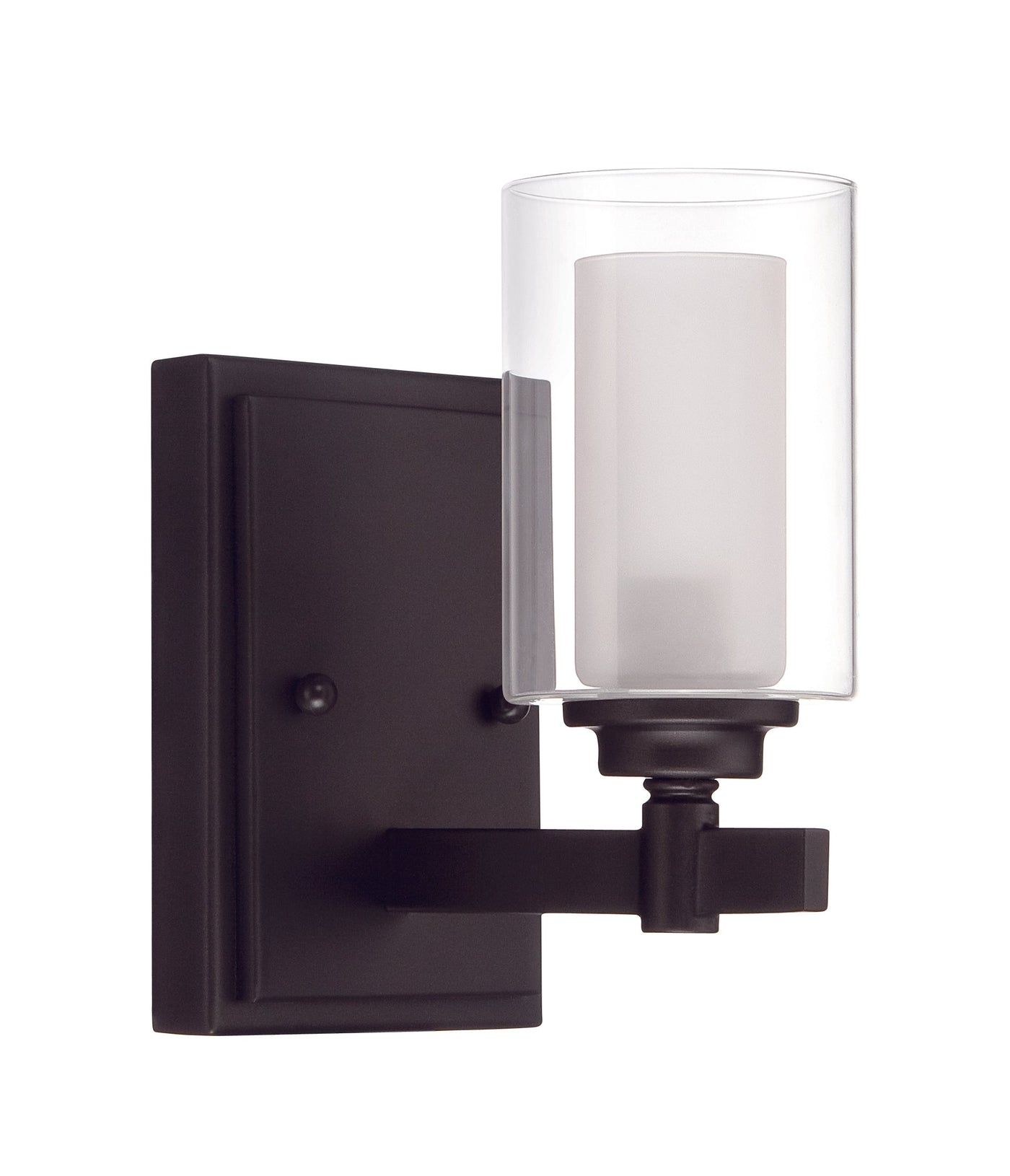 ##Antique Hardware## Celeste 1 Light Wall Sconce in Espresso