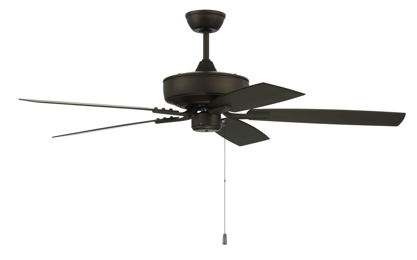 Antique Hardware 52" Outdoor Pro Plus 52 in Espresso w/ Matte Espresso Blades Ceiling Fan