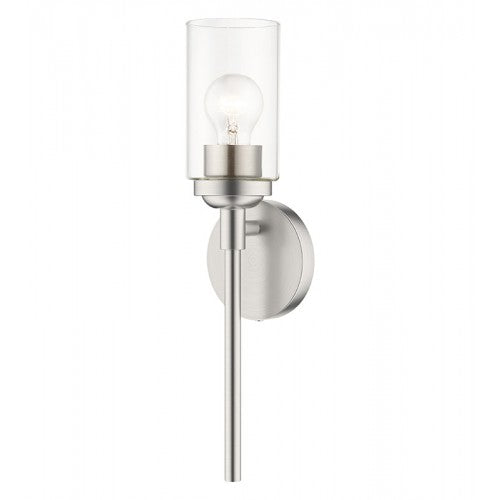 ##Antique Hardware## 1 Light Brushed Nickel ADA Sconce