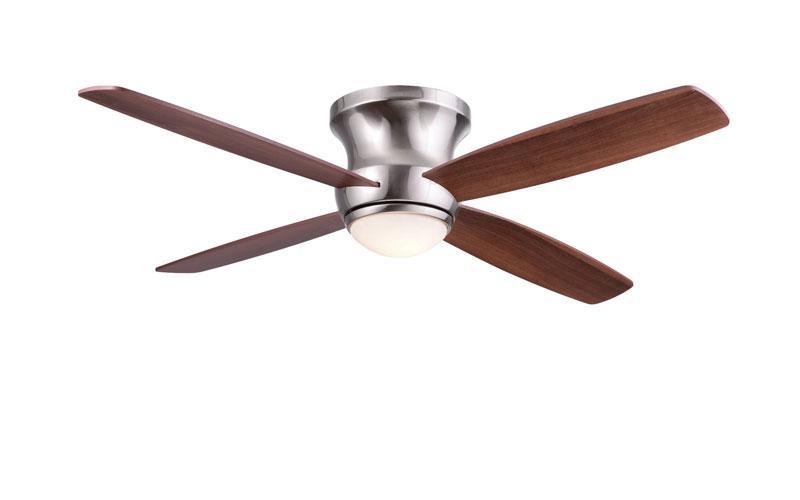 ##Antique Hardware## Zorion Nickel 52 Inch Ceiling Fan