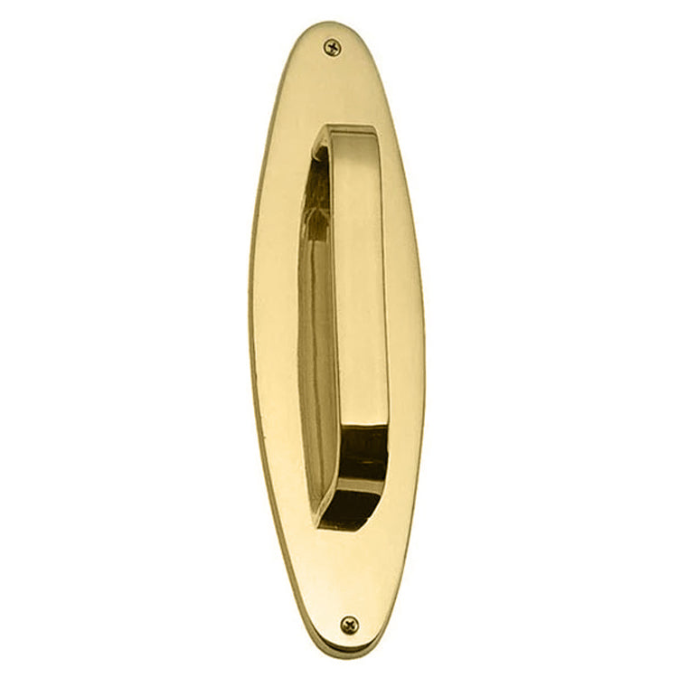 11 Inch Traditional Oval Door Pull & Plate