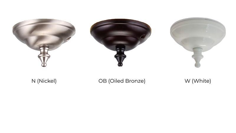 Antique Hardware Alabaster Light Kit LED Ceiling Fan