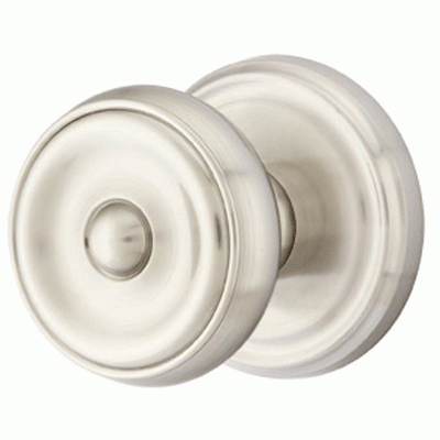 ##Antique Hardware## Solid Brass Waverly Door Knob Set With Regular Rosette (Several Finish Options)