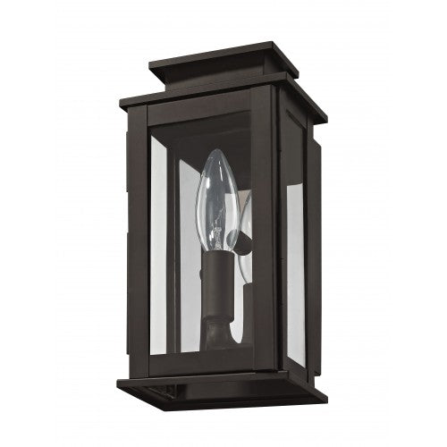 Antique Hardware 1 Light Bronze Outdoor Wall Lantern Lantern