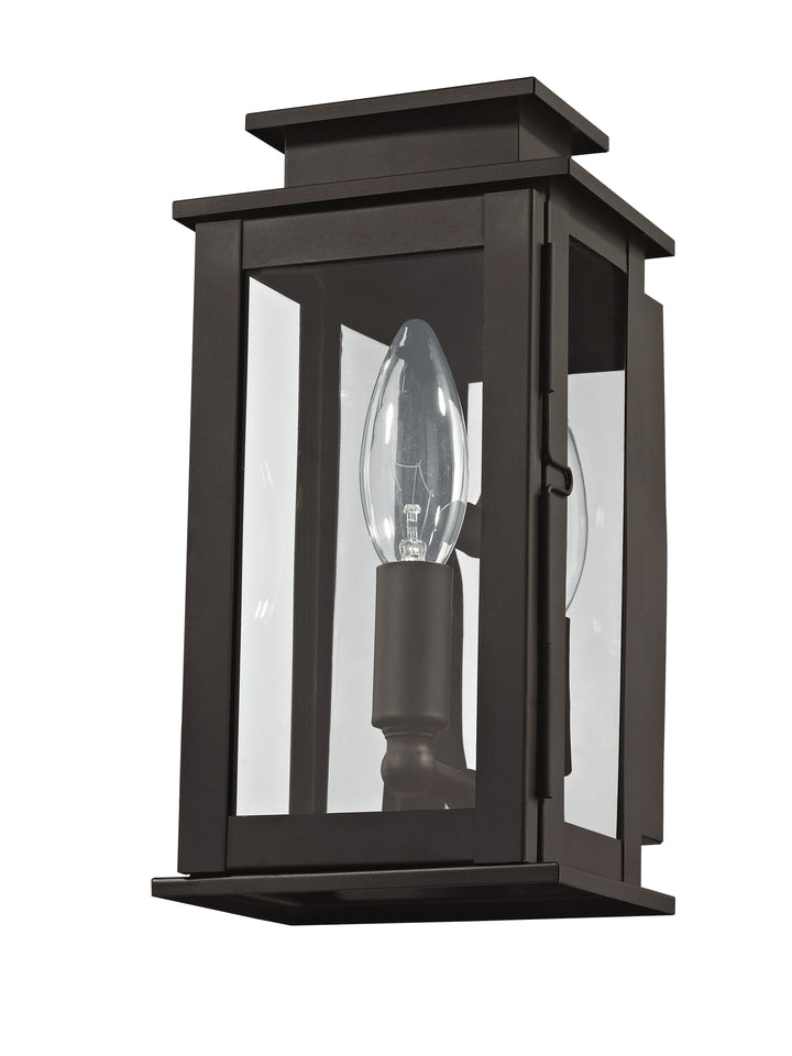 Antique Hardware 1 Light Bronze Outdoor Wall Lantern Lantern