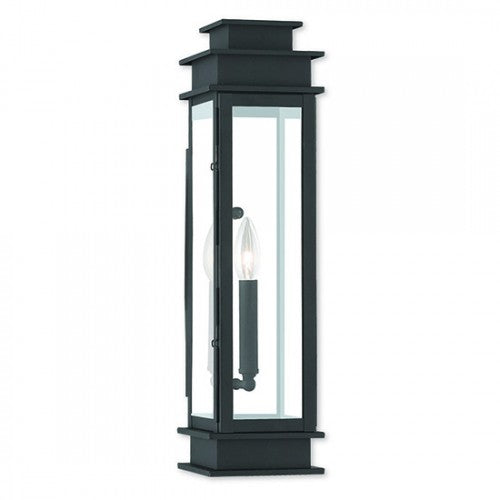 ##Antique Hardware## 1 Light Black Outdoor Wall Lantern