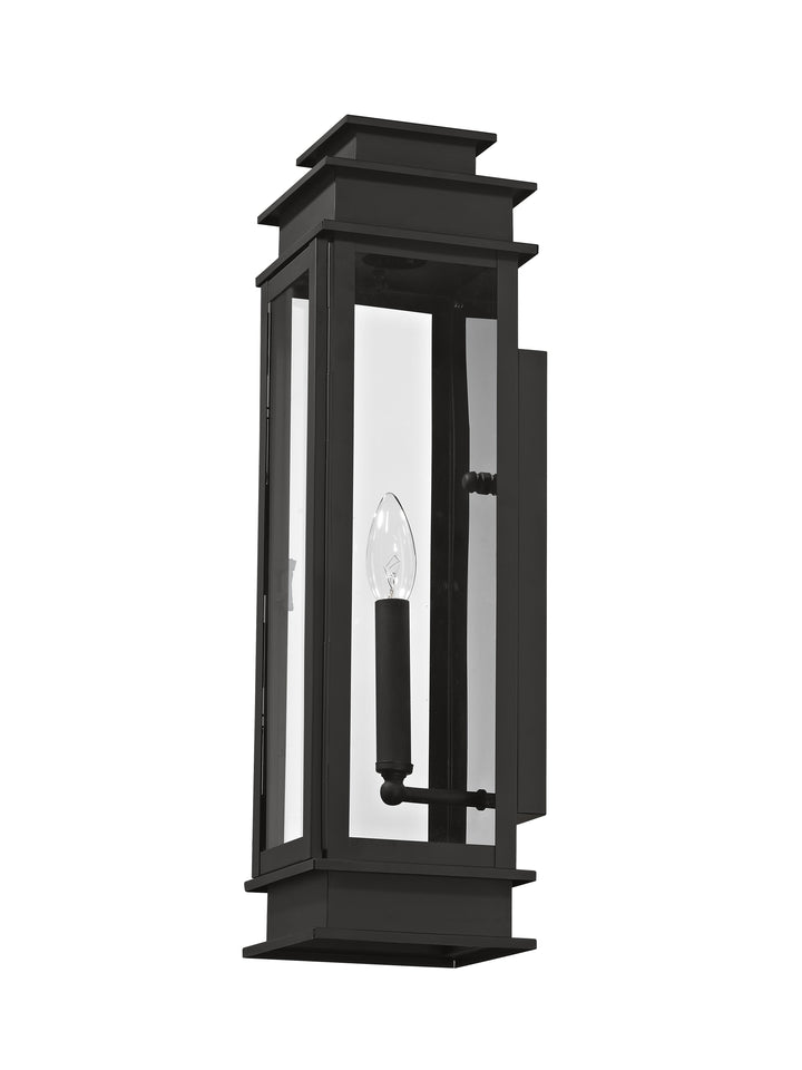 ##Antique Hardware## 1 Light Black Outdoor Wall Lantern