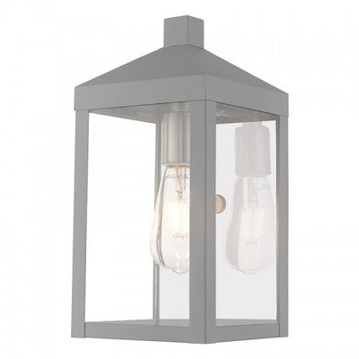 Antique Hardware 1 Light Nordic Gray Outdoor Wall Lantern Lantern