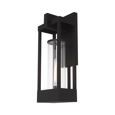 Antique Hardware 1 Light Black Outdoor Wall Lantern Exterior