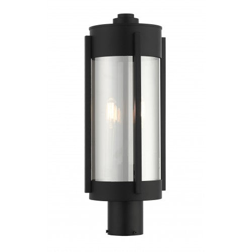 2 Light Black Outdoor Post Top Lantern – Antique Hardware Supply