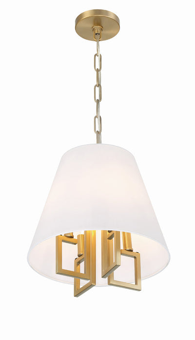 ##Antique Hardware## Libby Langdon Westwood 4 Light Vibrant Gold Pendant