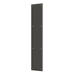 ##Antique Hardware## 20 Inch Traditional Door Push Plates