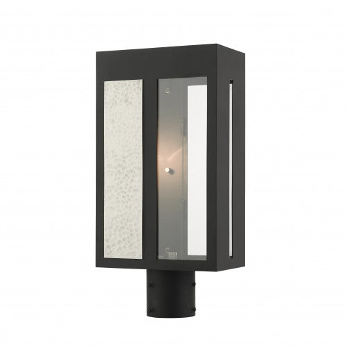 ##Antique Hardware## 1 Light Black Outdoor Post Top Lantern