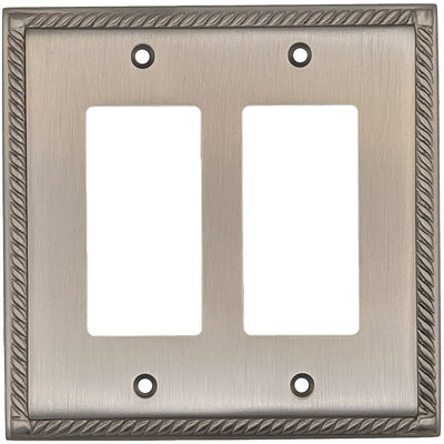 English Georgian Roped Wall Plate (Several Finishes Available)