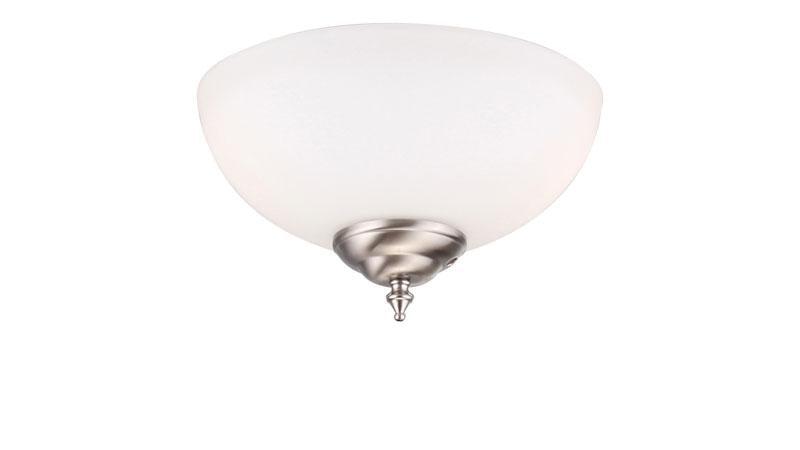 Antique Hardware Alabaster Light Kit LED Ceiling Fan