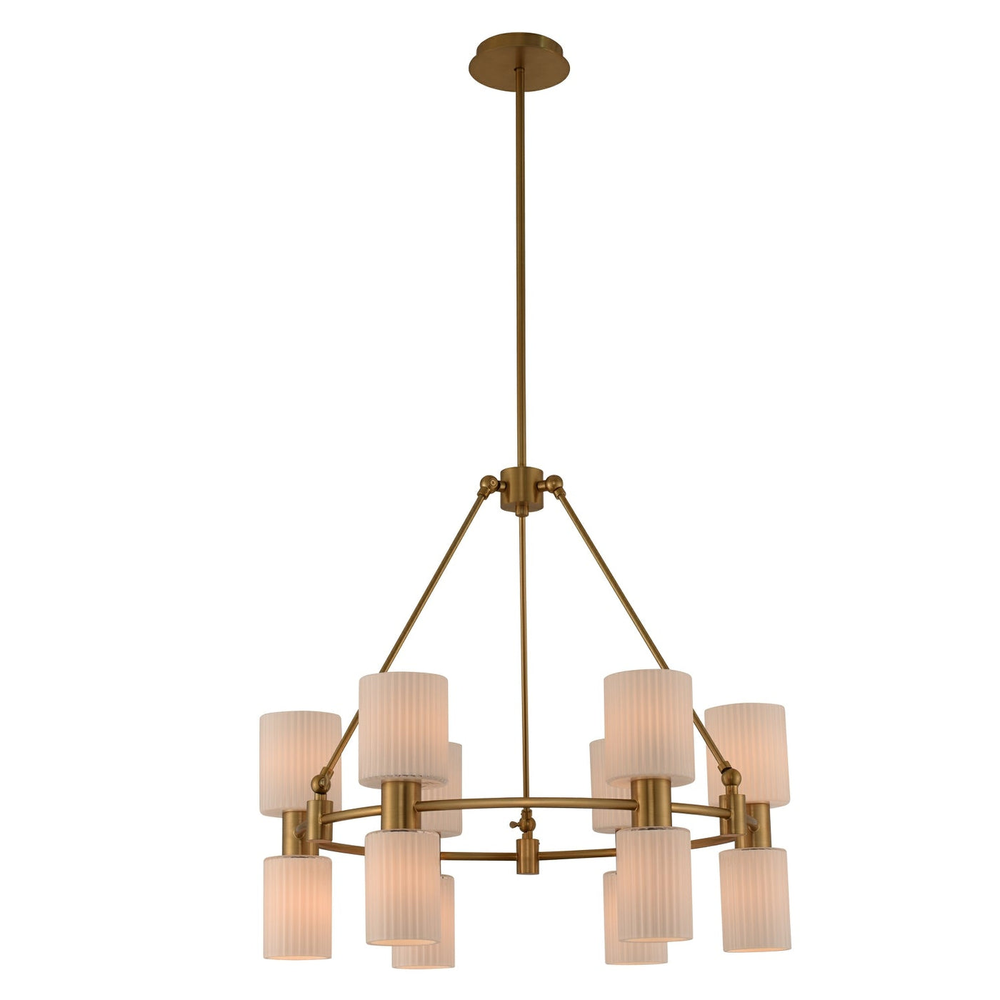 ##Antique Hardware## Harlowe 12 Light Chandelier